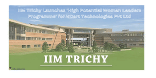 IIM Trichy Launches 'High Potential Women Leaders Programme' for VDart Technologies Pvt Ltd